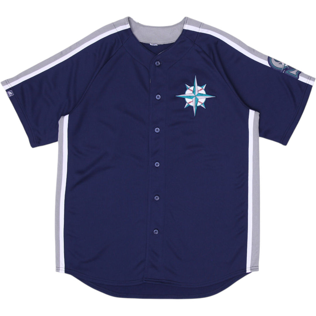 Vintage 90s Majestic Seattle Mariners Jersey Size L | Migration_Jerseys | Fashion Rerun