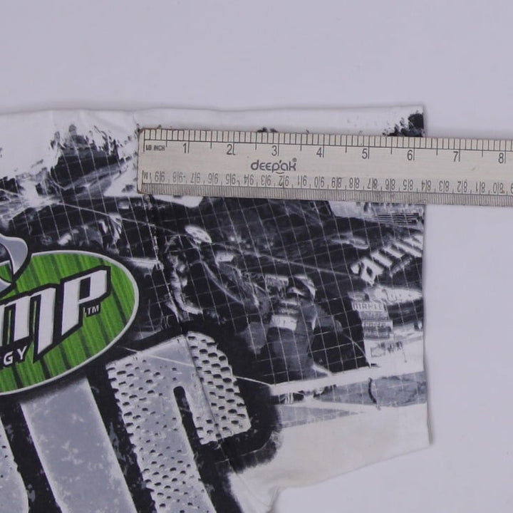 Vintage Dale Earnhardt Jr #88 AMP Energy NASCAR All Over Print Graphic T-Shirt M