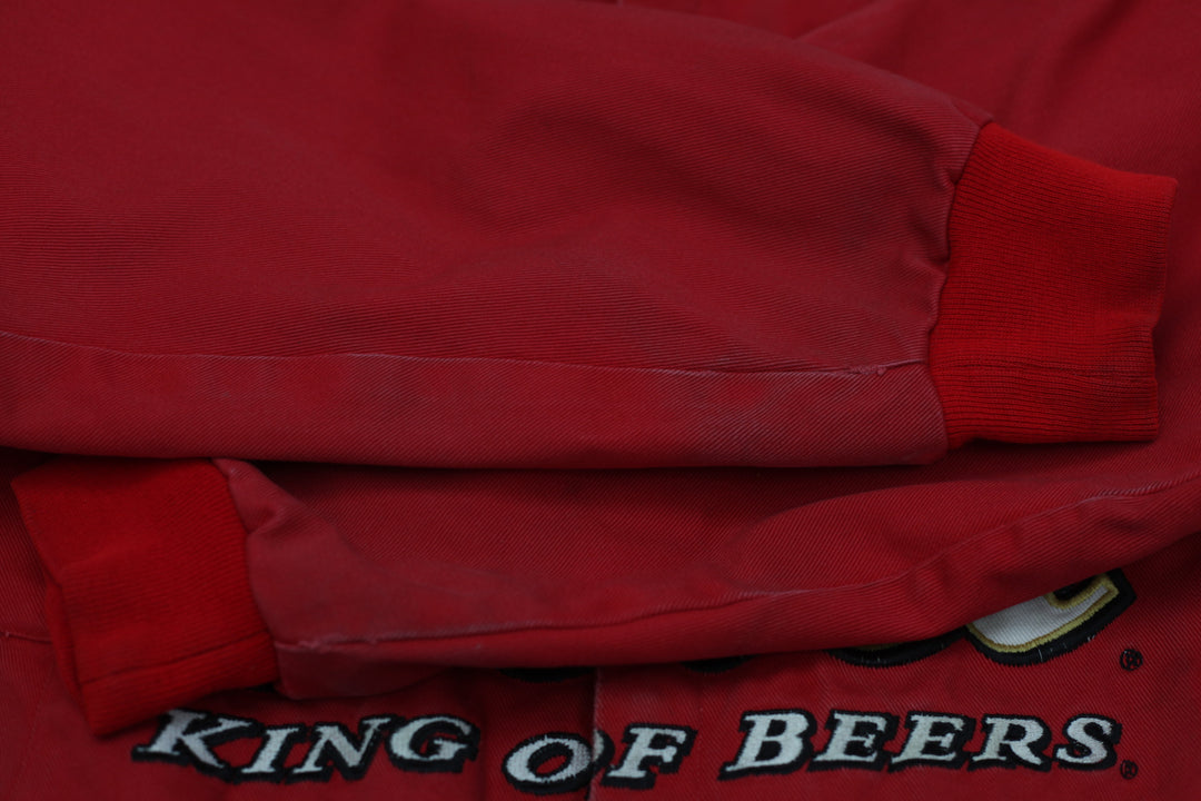 Vintage Dale Earnhardt Jr. Budweiser King of Beers NASCAR Racing Jacket