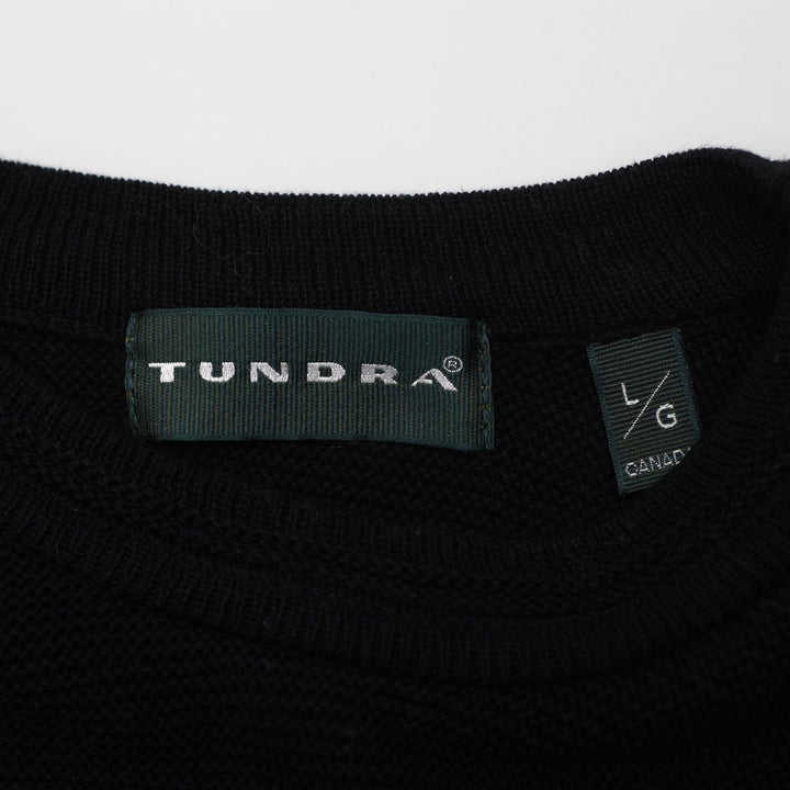 Vintage Tundra Knit Geometric Design Sweater Size L | Migration_Knitwear & Sweaters - Back View | Fashion Rerun