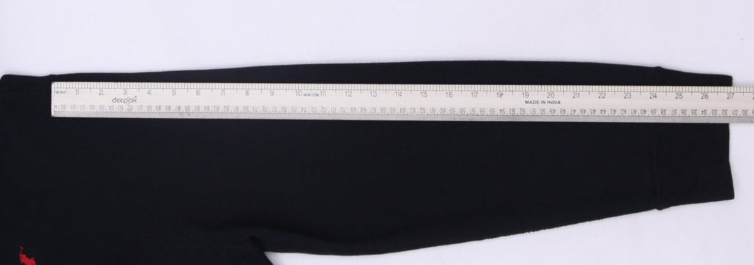 Mens Polo Ralph Lauren Hoodie Black Full Zip Red Logo | Migration_Hoodies - View 7 | Fashion Rerun