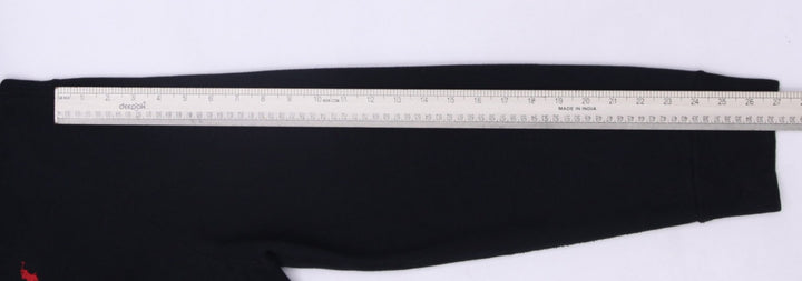 Mens Polo Ralph Lauren Hoodie Black Full Zip Red Logo | Migration_Hoodies - View 7 | Fashion Rerun