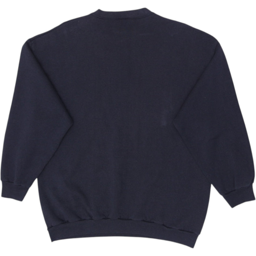 Vintage Mens TSI Sweatshirt Black Warner Bros Wisconsin Graphic