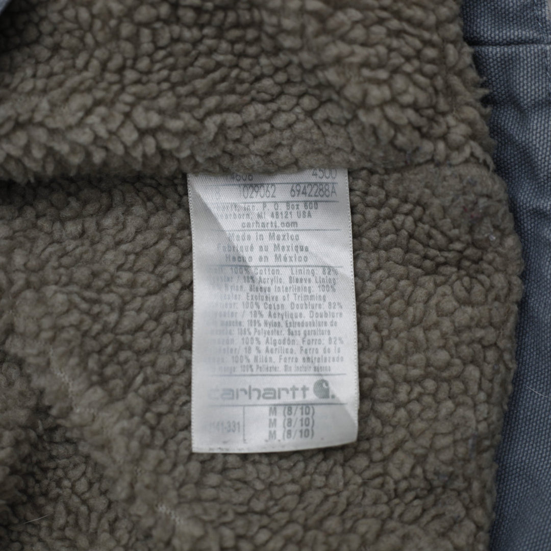 Ladies Carhartt WJ141-131 Sandstone Duck Sherpa Lined Sierra Hooded Jacket M | Migration_Jackets WW Collectio | Fashion Rerun