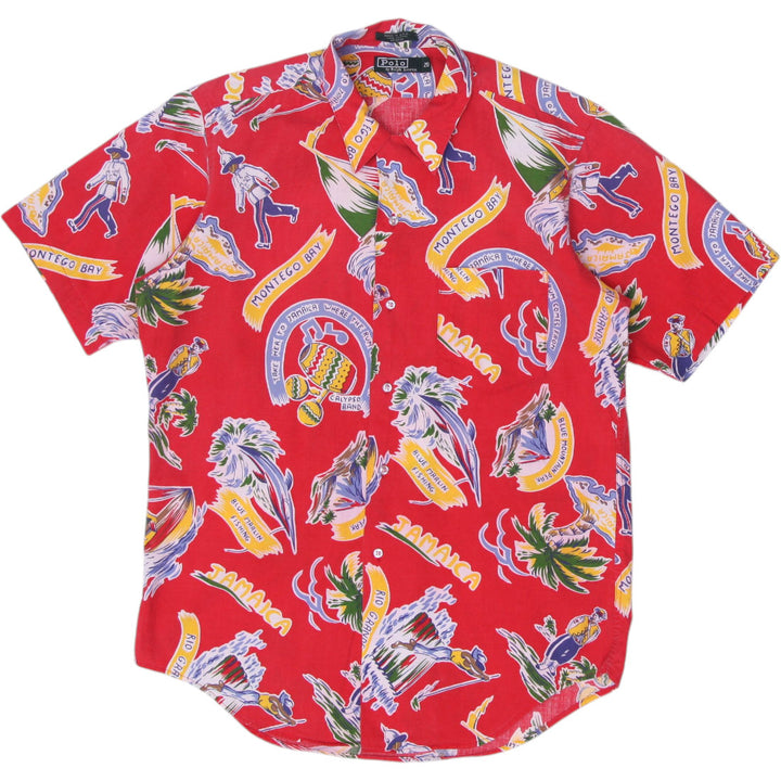 Polo Ralph Lauren Montego Bay Graphic Shirt Made in USA Size 20 | Migration_Shirts MJ DROP | Fashion Rerun