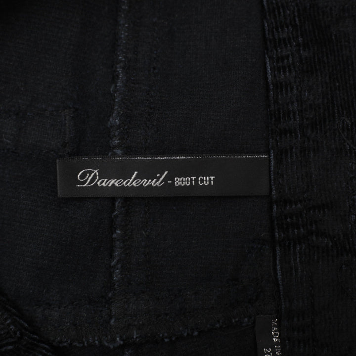 Y2K Ladies Guess Jeans "Daredevil" Bootcut Corduroy Pants Size 27