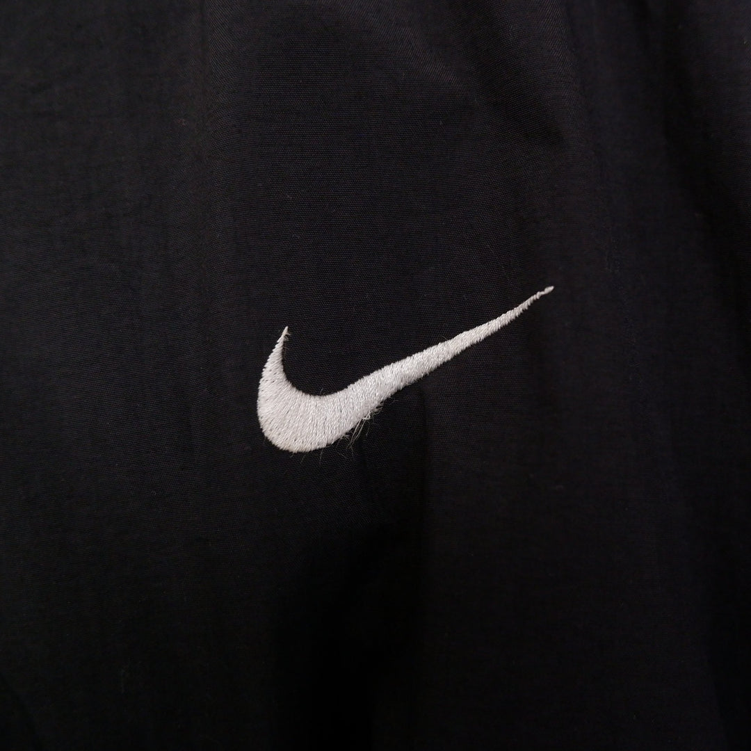 Vintage Mens Nike Track Jacket Black Full Zip Swoosh Sporty | Migration_Jackets UAENAT20 - Detail View | Fashion Rerun