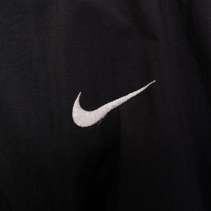 Vintage Mens Nike Track Jacket Black Full Zip Swoosh Sporty | Migration_Jackets UAENAT20 - Detail View | Fashion Rerun