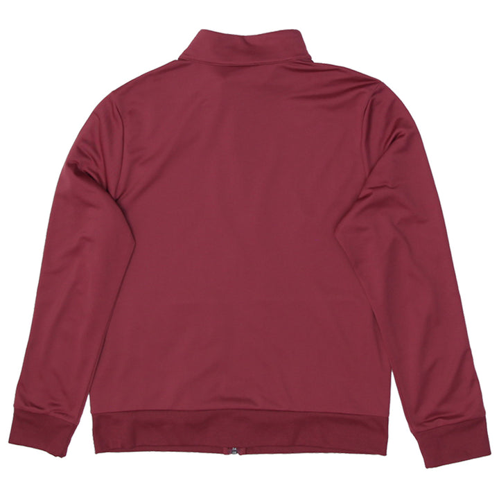 Ladies Adidas Logo Sleeve Striped Zipper Jacket