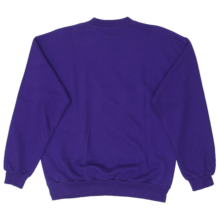 Vintage Ferrari Maranello Purple Embroidered Crewneck Sweatshirt by Magneti Marelli 1990's Size L - Fashion Rerun Vintage Migration_Sweaters