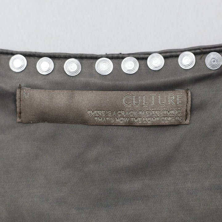 Y2K Snap-Front Vest Size M | Migration_Y2K Tops - Back View | Fashion Rerun