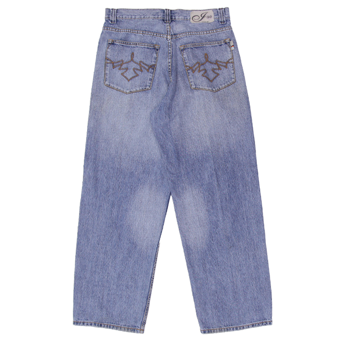 Y2K Mens Indigo Straight Leg Jeans