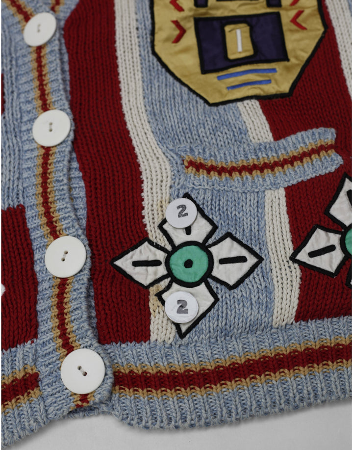 NO! JEANS Vintage 60s All Star Native Sweater Cardigan Lined Men Women One Size