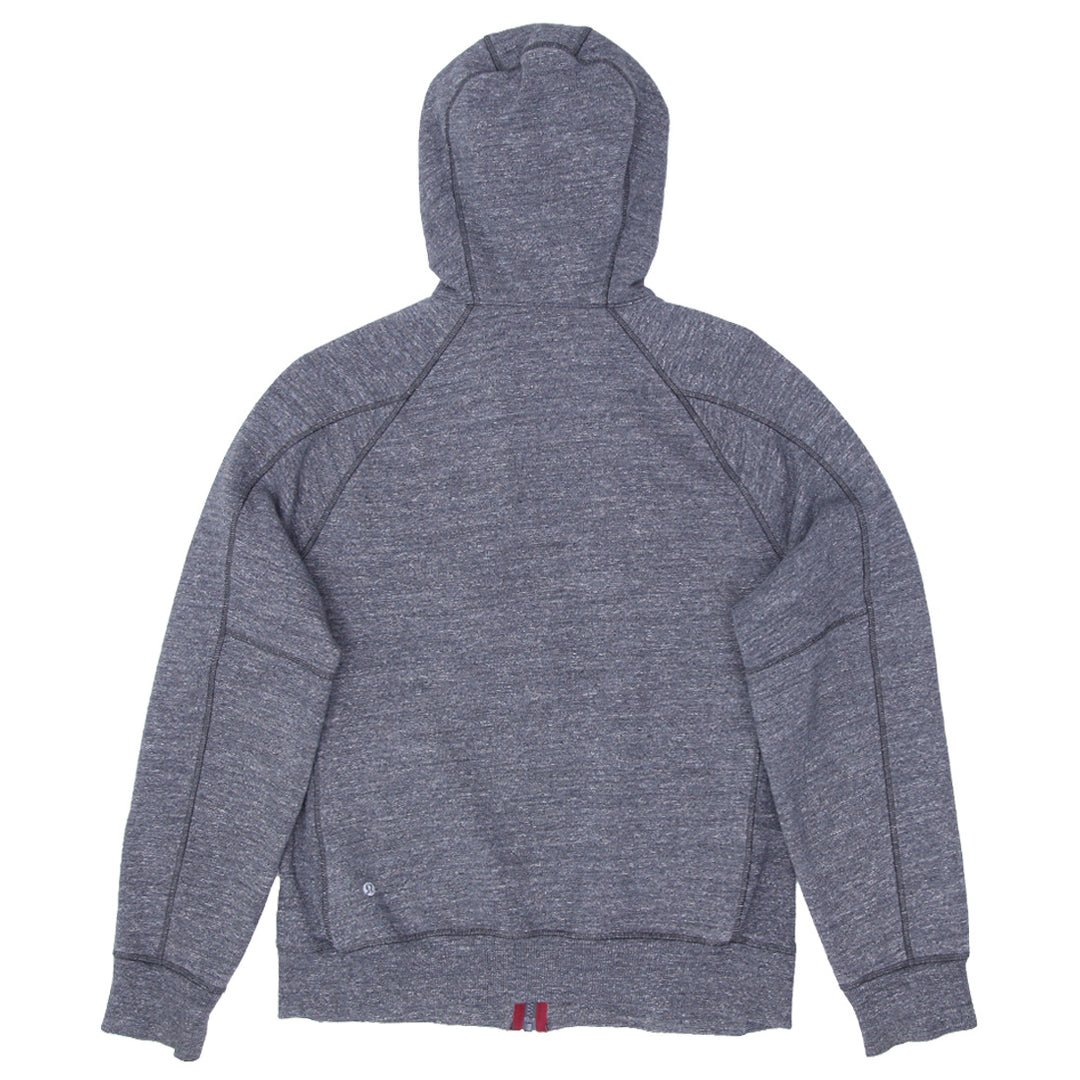 Mens Lululemon Full Zip Hoodie Gray - Fashion Rerun Vintage Migration_Sweaters