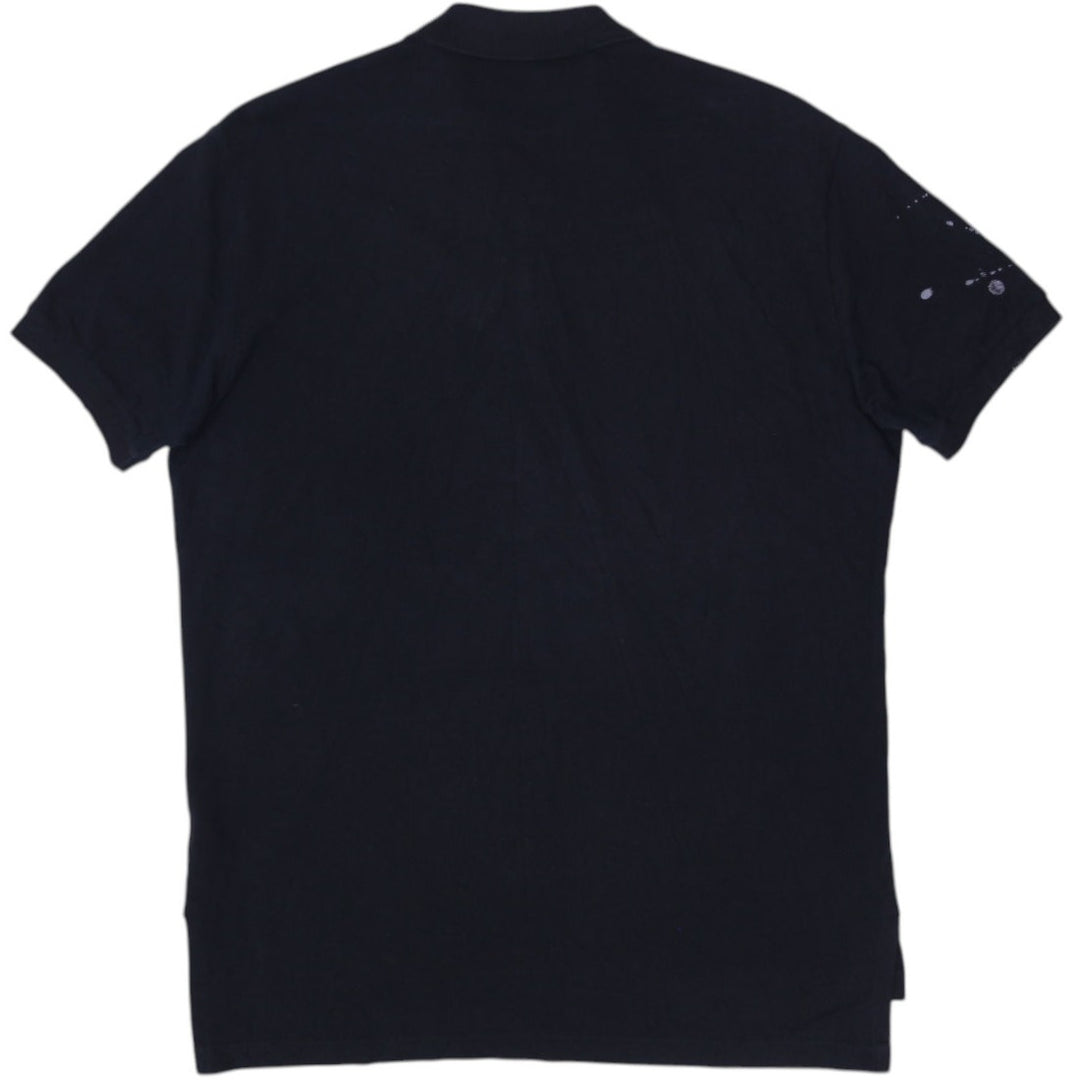 Ralph Lauren Rare Collection Seahorse Graphic Polo Shirt Size M | Migration_T-Shirts - Side View | Fashion Rerun
