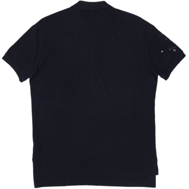 Ralph Lauren Rare Collection Seahorse Graphic Polo Shirt Size M | Migration_T-Shirts - Side View | Fashion Rerun