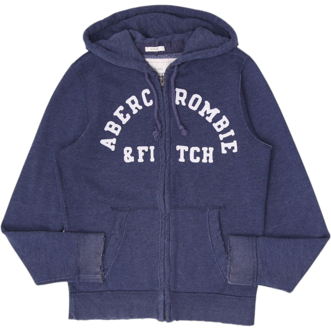 Mens Abercrombie & Fitch Muscle Fit Zip Up Hoodie Size S