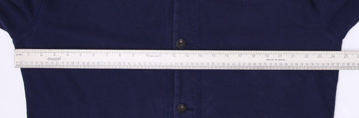 Vintage Mens Ralph Lauren Navy Blue Button Up Patch Jackets Size XL | Migration_Jackets - View 6 | Fashion Rerun