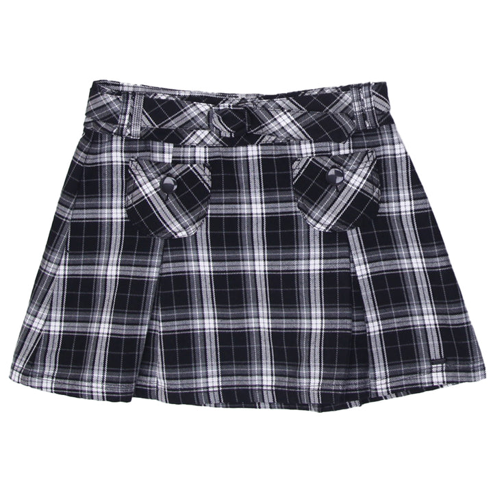 Y2K Ladies S. Oliver Pleated Plaid Mini Skirt
