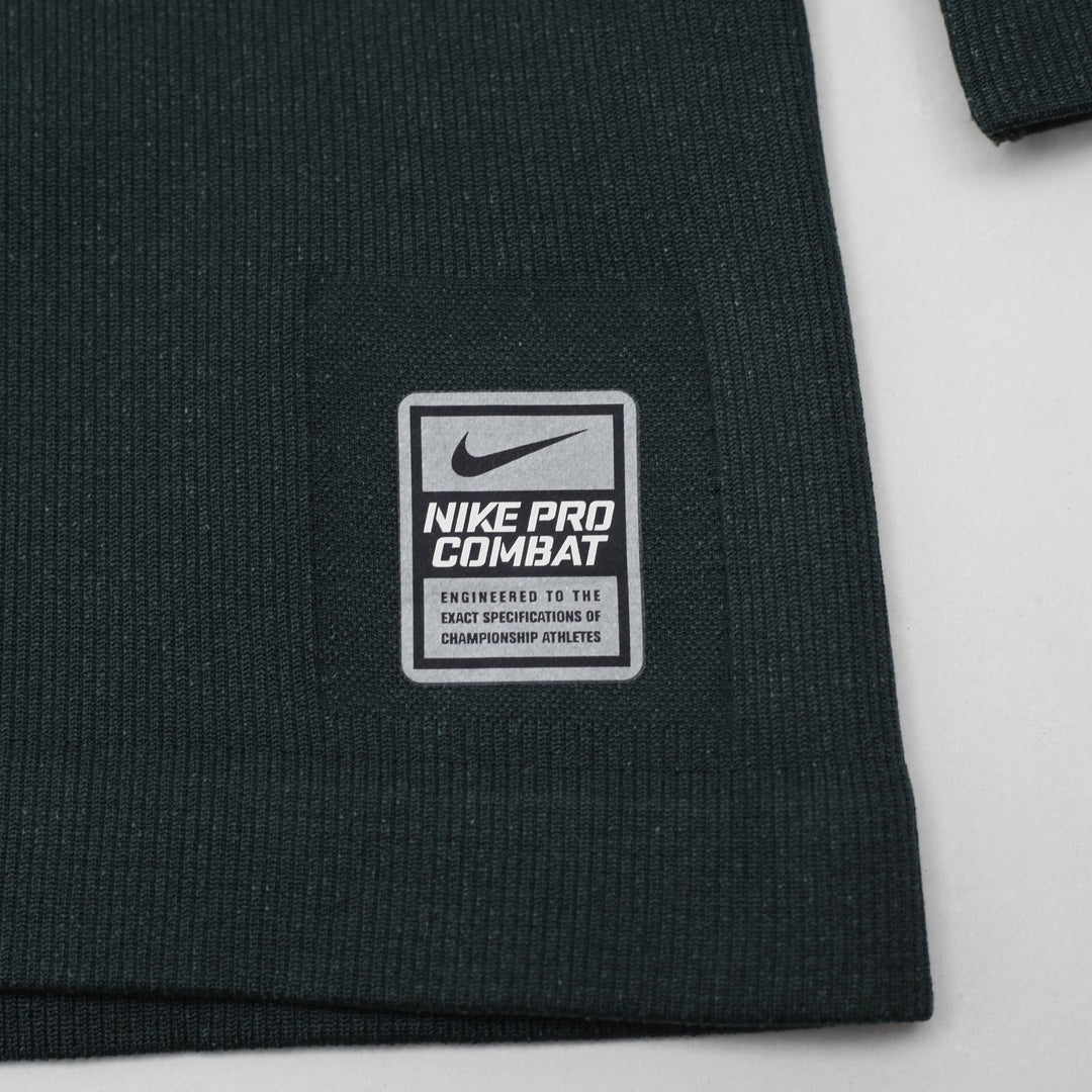 Mens Nike Pro Combat Hyperwarm Dri-FIT Knit Compression Mock Neck T-Shirt Size L