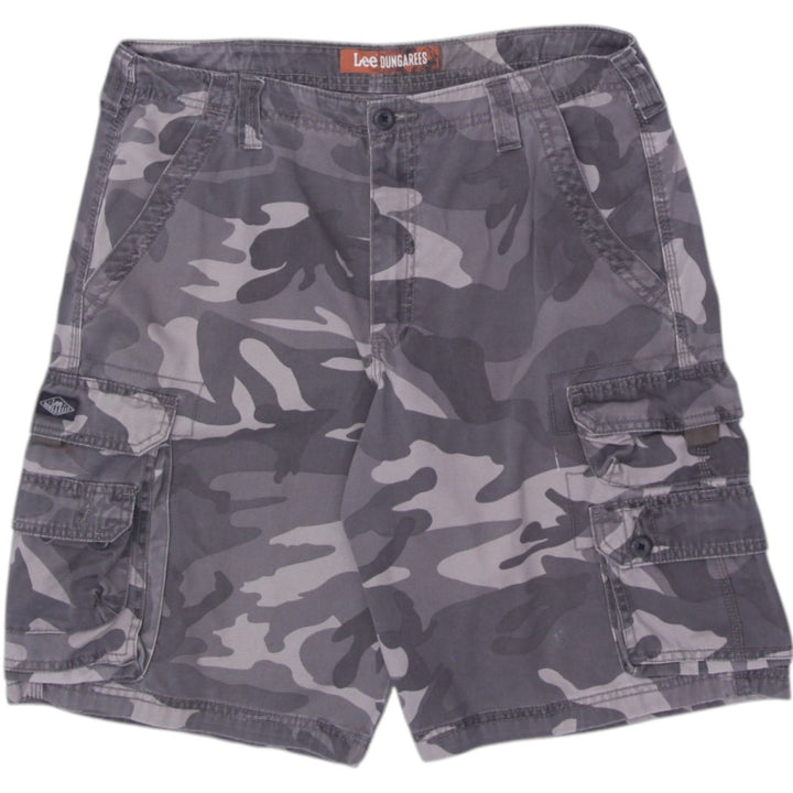 Mens Lee Dungarees Cargo Camo Shorts
