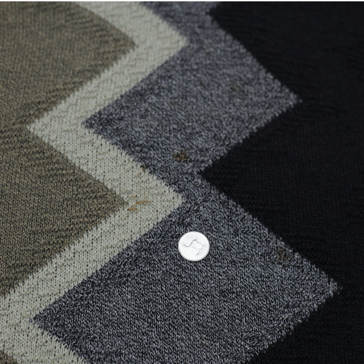 Vintage Tundra Canada Zigzag Knit Sweater Size Large - Fashion Rerun Vintage Migration_Sweaters