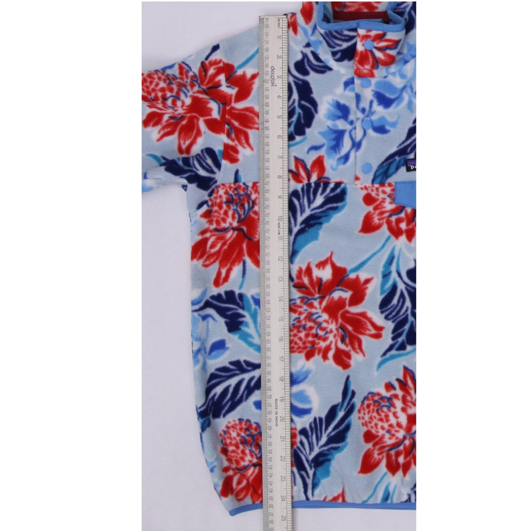 Ladies Patagonia Synchilla Hawaiian Mano Snap-T Fleece Pullover