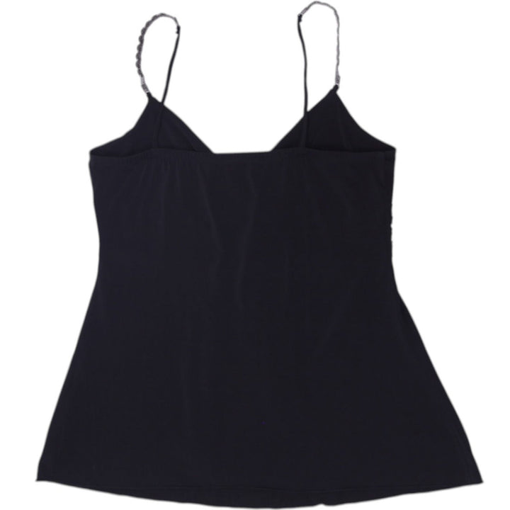 Y2K Ladies Mandee Black Spaghetti Strap Top Size Large