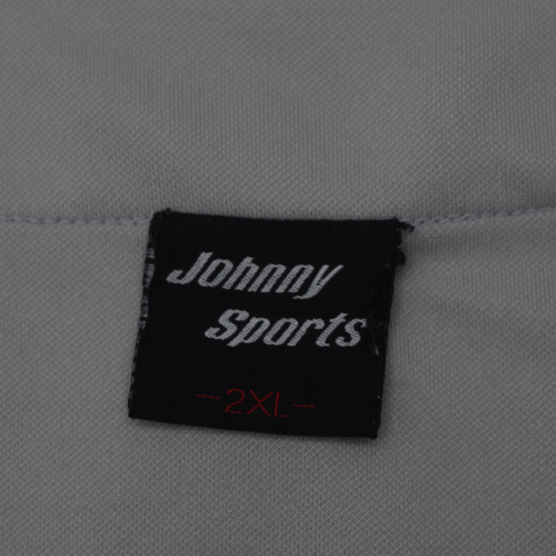 Vintage Johnny Sports Los Angeles Baseball Jersey  Gray 2XL - Fashion Rerun Vintage Migration_Jersey