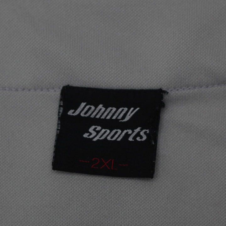 Vintage Johnny Sports Los Angeles Baseball Jersey  Gray 2XL - Fashion Rerun Vintage Migration_Jersey