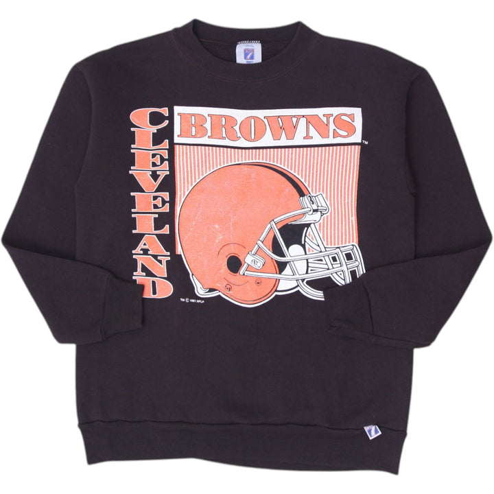 Vintage Logo 7 1991 NFL Cleveland Browns Crewneck Sweatshirt  Size M | Migration_Sweatshirt | Fashion Rerun