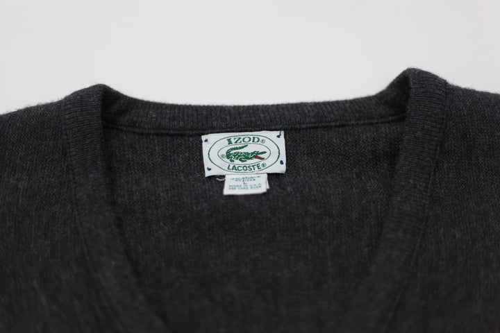 Vintage Izod Lacoste V-Neck Sweater Made In USA