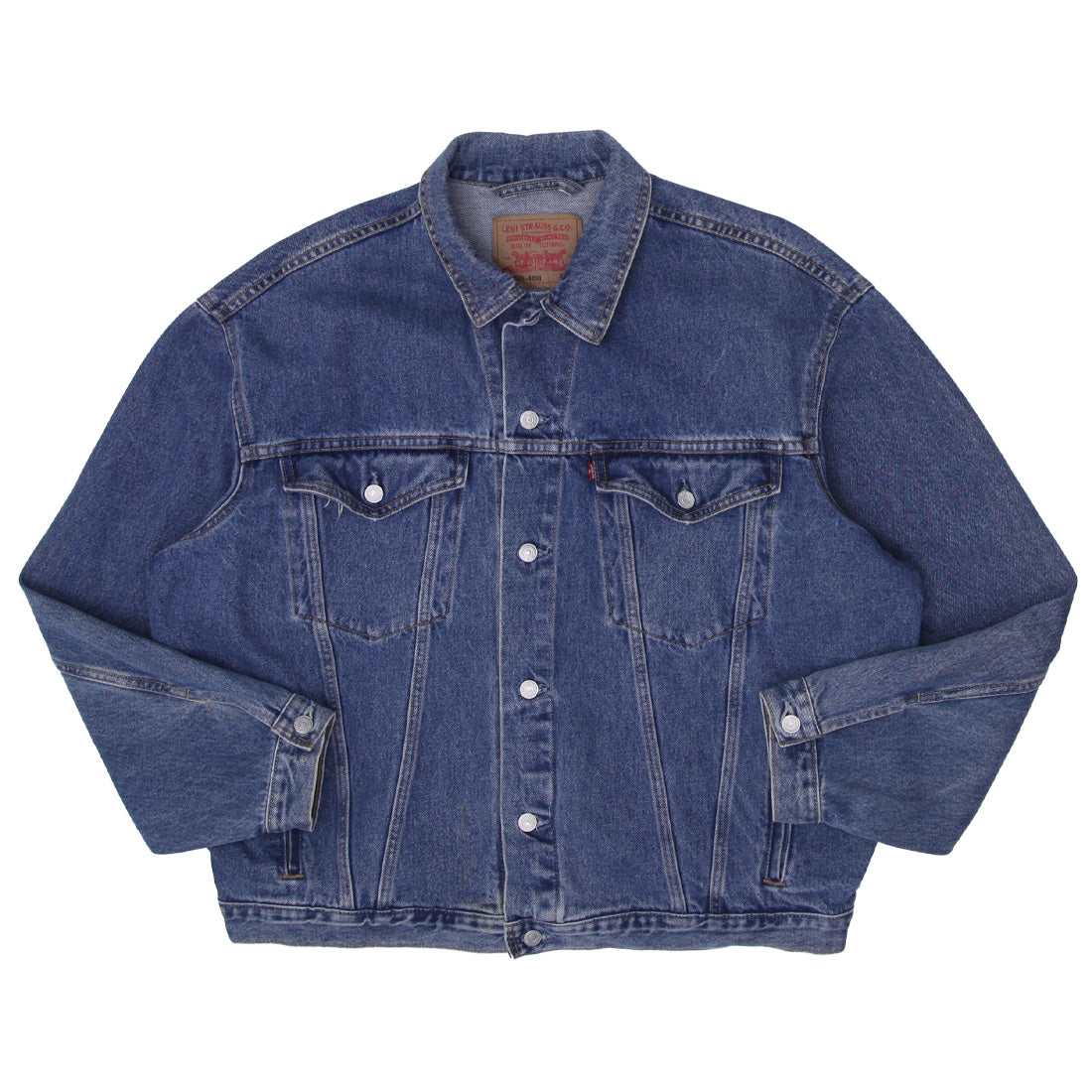 Shop Vintage Levi Strauss # 75525-4891 Trucker Denim Jacket Size