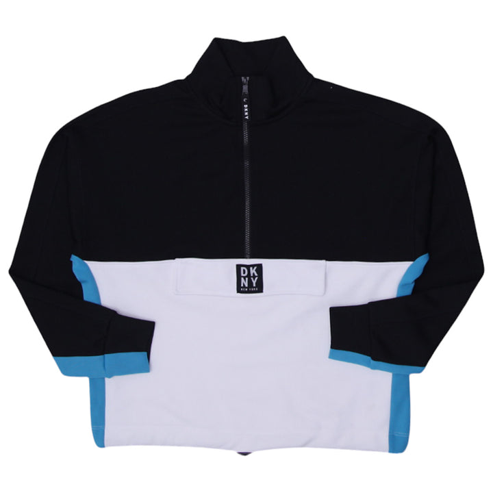 Ladies DKNY Sports Quarter Zip Sweatshirt