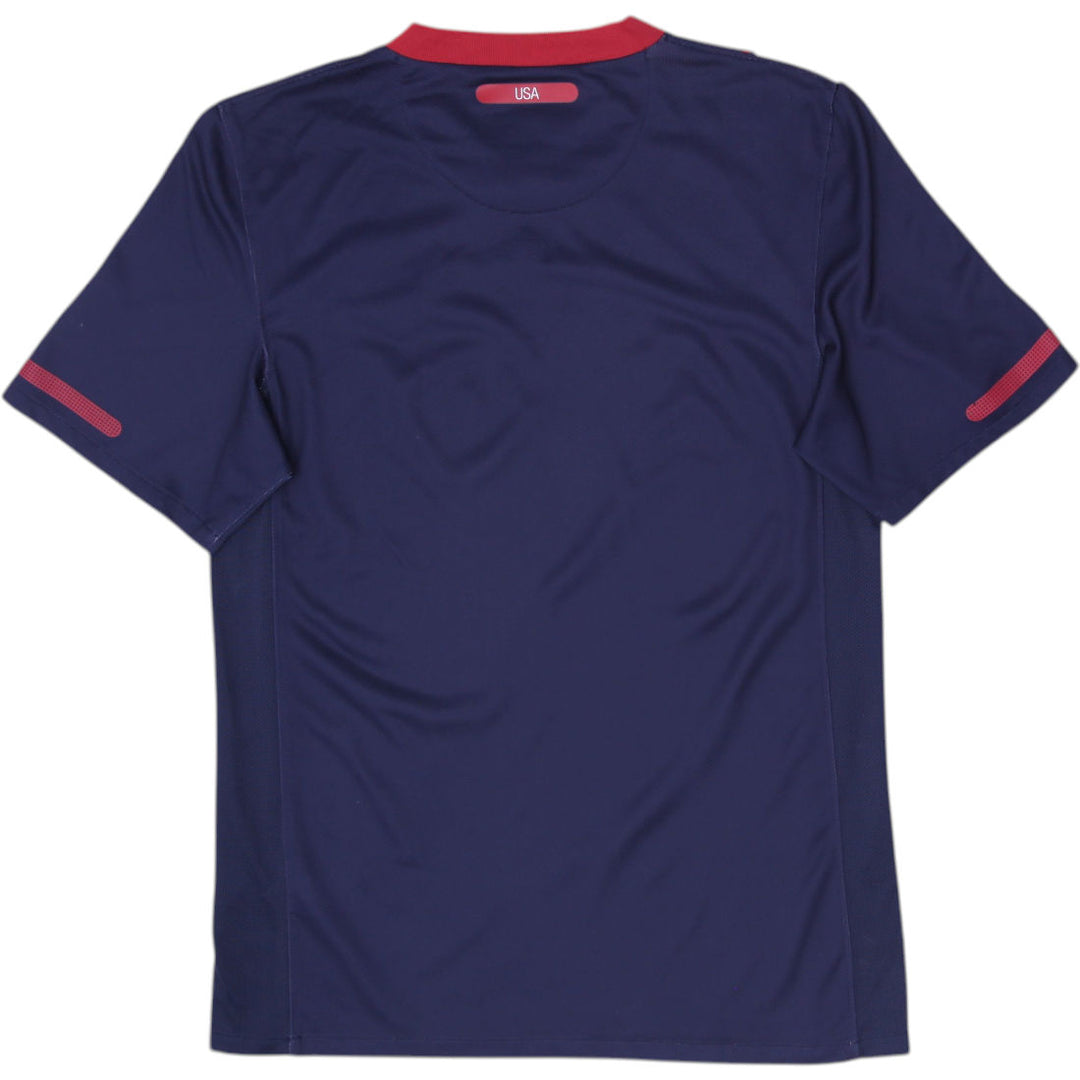 Mens Nike USA 2010-11 Away Football Shirt Jersey Navy Sash Size S World Cup