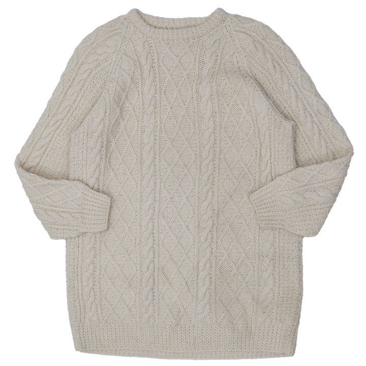 Vintage Ladies Cable Knit Pullover Sweater - Fashion Rerun Vintage Migration_Sweaters