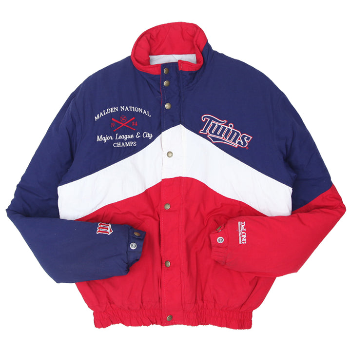 Vintage De Long Minnesota Twins Quilted Jacket Made In USA - Fashion Rerun Vintage Migration_Jacket