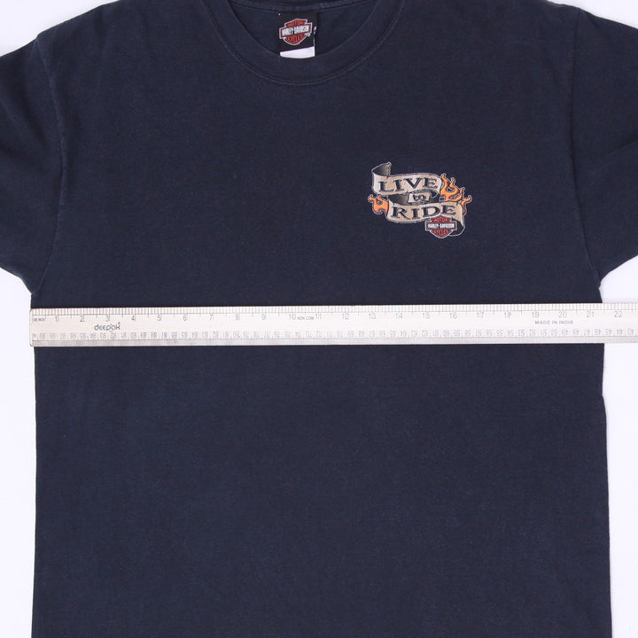 Vintage Harley Davidson Las Vegas Live To Ride T-Shirt Size L