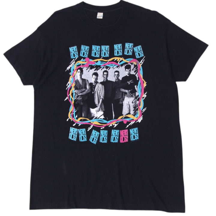 Vintage 1989 New Kids On The Block T-Shirt  Made in USA Size XXL | Migration_T-Shirts | Fashion Rerun