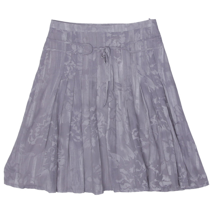 Y2K Ladies Tuzzi Pleated Midi Skirt