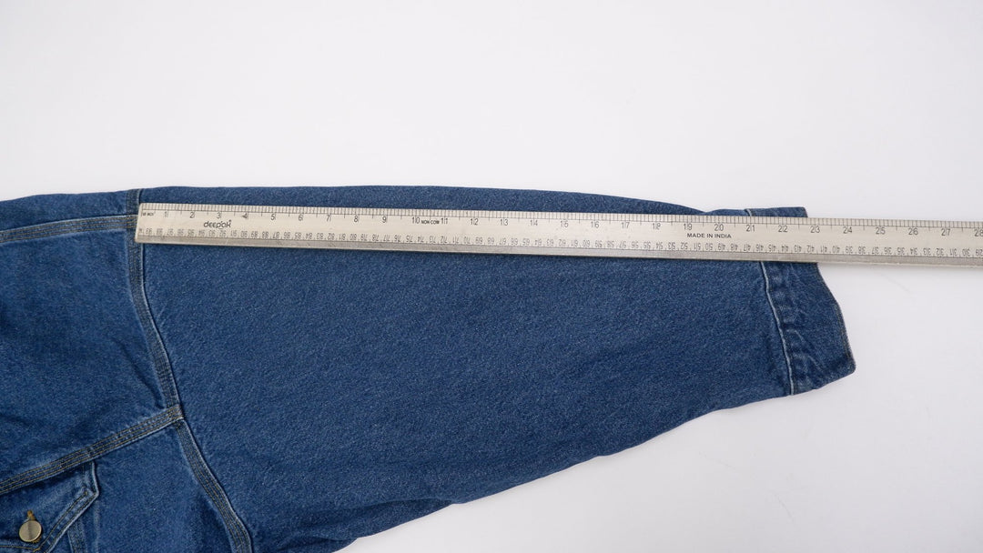 Vintage Mens Carhartt Denim Trucker Jacket Blue Workwear | Migration_Jackets UAENAT20 - View 10 | Fashion Rerun