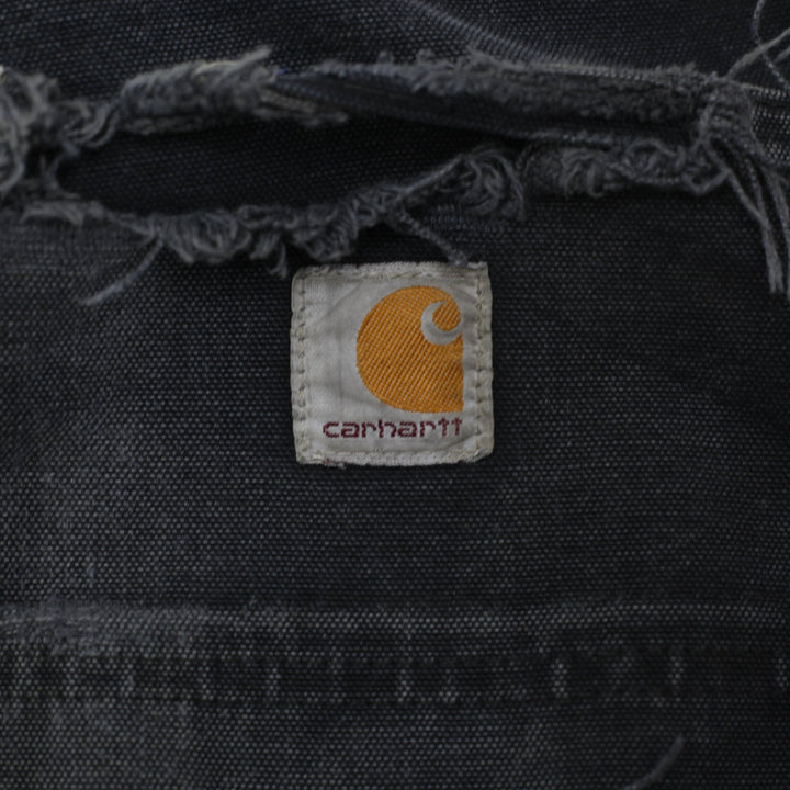 Mens Carhartt B01 BLK Dungaree Fit Double Knee Pants Size 32x32