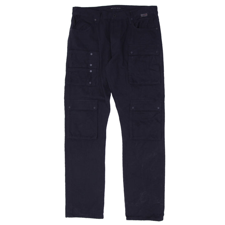 Mens Sean John Black Cargo Denim Pants