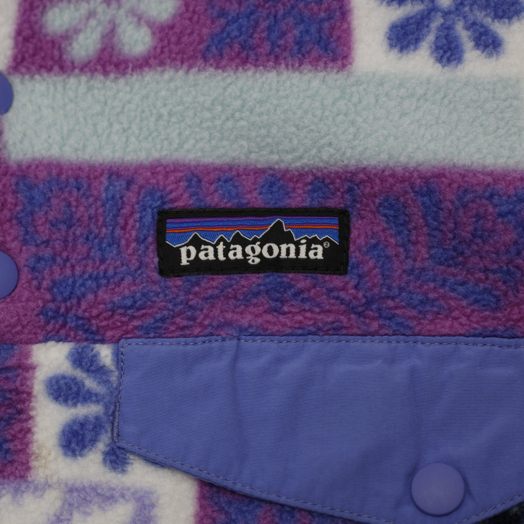 Ladies Patagonia Lightweight Synchilla Snap-T Fleece Pullover Size S