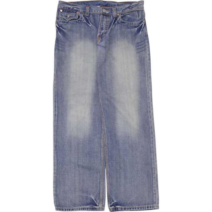 Y2K Mens True Religion Joey Flap Pocket Blue Denim Jeans Size 36x33