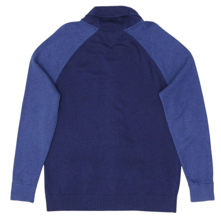 Mens Tommy Hilfiger Full Zip Knitwear Shawl Collar Sweater
