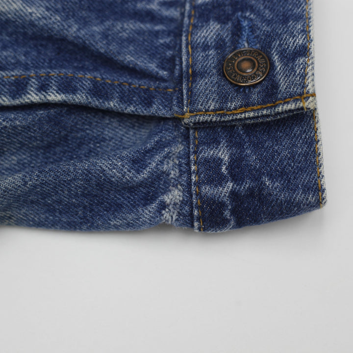 Vintage Mens Levi Strauss Denim Classic Trucker Jacket Size 48