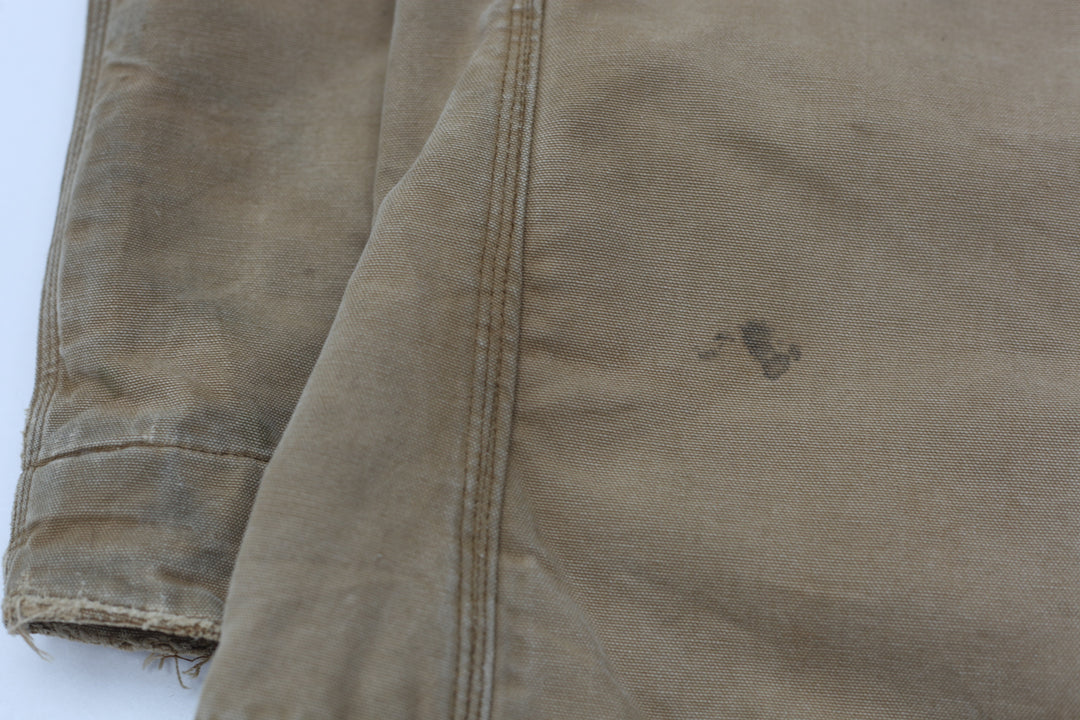 Vintage Carhartt Blanket Lined Chore Jacket Brown -Distressed - Fashion Rerun Vintage Migration_Jacket