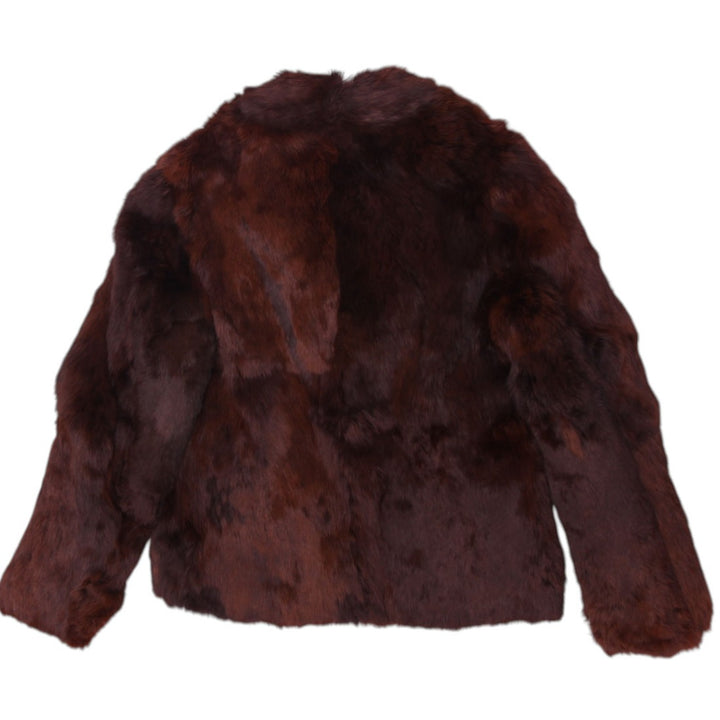60's Vintage Korean Souvenir Fur | Muskrat Fur | Migration_Fur Antiques - Back View | Fashion Rerun