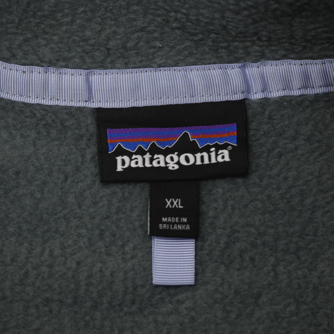 Ladies Patagonia Pile Fleece Jacket Nouveau Green XXL | Migration_Jackets - Back View | Fashion Rerun
